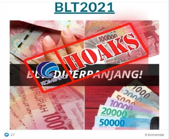 Perpanjangan BLT 2021 dari Kementerian Keuangan dengan Klik Link Tertentu